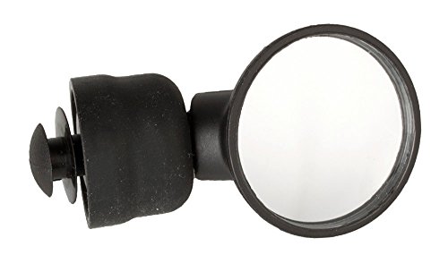 M-Wave Spy Micro 3D, Specchietto Da Bicicletta Unisex Adulto, Nero, Taglia Unica