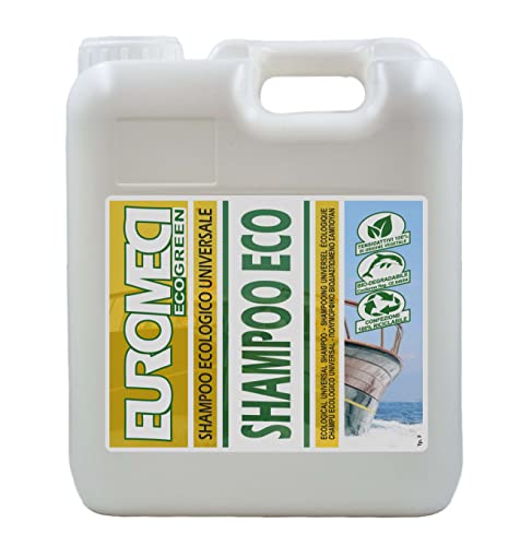 Euromeci Shampoo Eco, Shampoo Ecologico Per Imbarcazioni, 5000 Ml