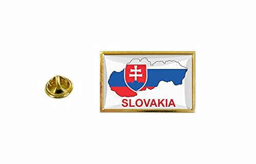 Akkachafactory - Spilla Con Bandiera Sk Slovacchia
