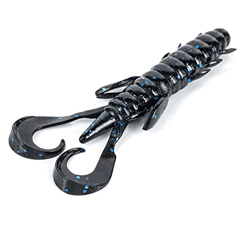Molix Freaky Craw 2.8'' (6 Pcs) Col. Black Blue Flake
