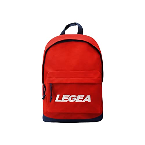 Legea Palermo, Zaino Unisex Adulto, Rosso/Blu, Uni