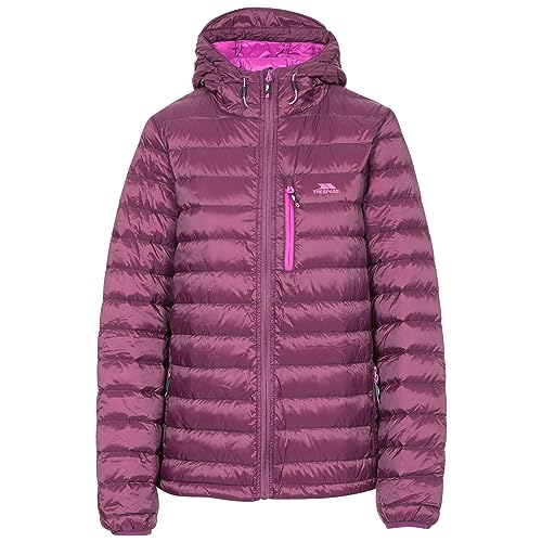 Trespass Arabel - Piumino Leggero Da Donna, Donna, Giacca, Fajkdom20002_Ppexxs, Viola Potente., Xxs