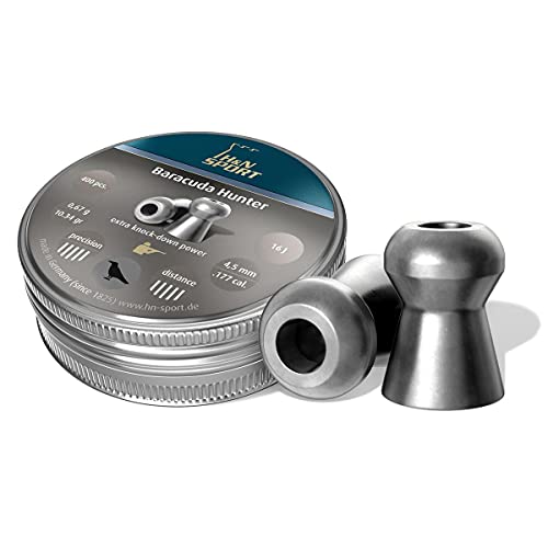 H&N Pallini Hn Baracuda Hunter 4,5 Per Carabina Aria Compressa