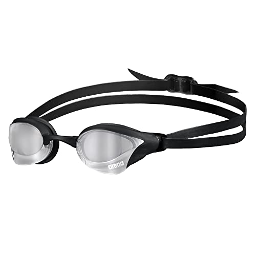 Arena Cobra Core, Occhiali Unisex Adulto, Argento-Nero., Taglia Unica