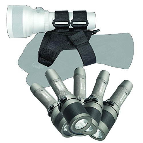 Mares Soft Goodman Handle. Impugnatura Per Torce Eos - Taglia Unica, Nero