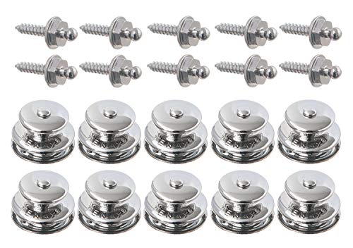 New Marine 10 Pezzi Parte Superiore Tenax + 10 Viti Autofilettanti Tenax 4,2 X 16 Mm