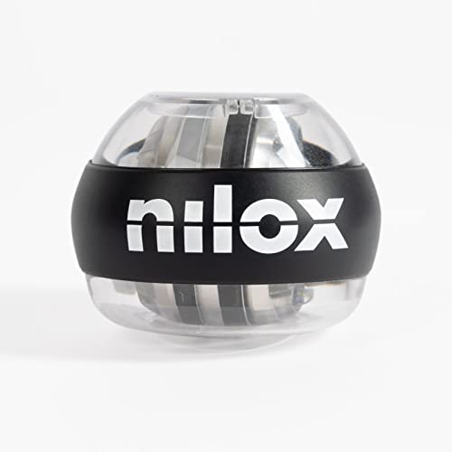 Nilox, Powerball 250 Classic, Palla Per Esercizi Giroscopio, Attrezzo Per Il Potenziamento Di Dita, Polsi E Braccia, Per Aumentare La Forza Di Presa, 