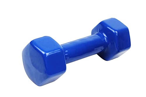 Peso Palestra 6Kg Manubrio Antiscivolo Esagonale Gommato Allenamento Fitness