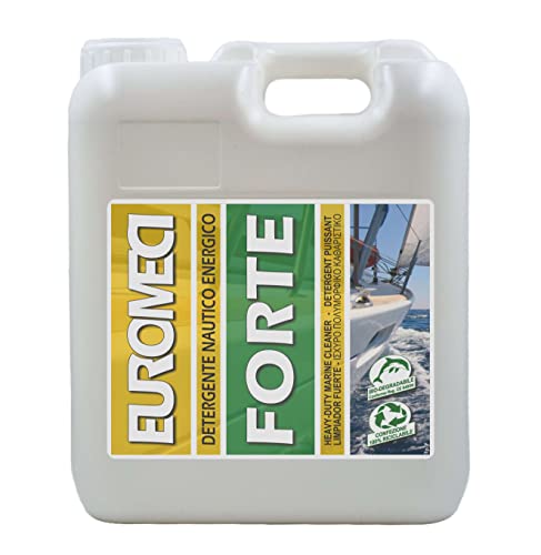 Euromeci Forte, Detergente Sgrassante Nautico Energico, 5000 Ml