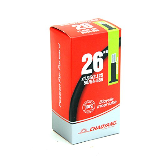 Chaoyang, Inner Tube 26X1,95-2,125 America Valve 33Mm Unisex Adulto, Nero, Normal
