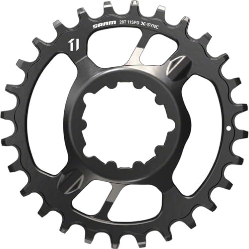 Sram Accessorio Corona Direct Mount Acciaio 28 11 Velocità 3Mm Offset Boost Unisex Adulto, Nero, Standard