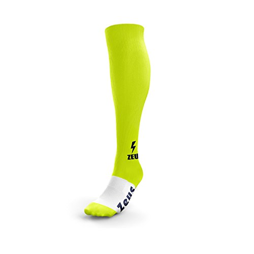 Zeus Calza Calcio Energy Giallo Fluo Adulto