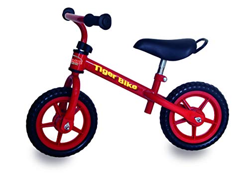 Biemme 1604/R, Ciclo Tiger Bike Red Senza Pedali Gioventù Unisex, Rosso, 2.8 Kg