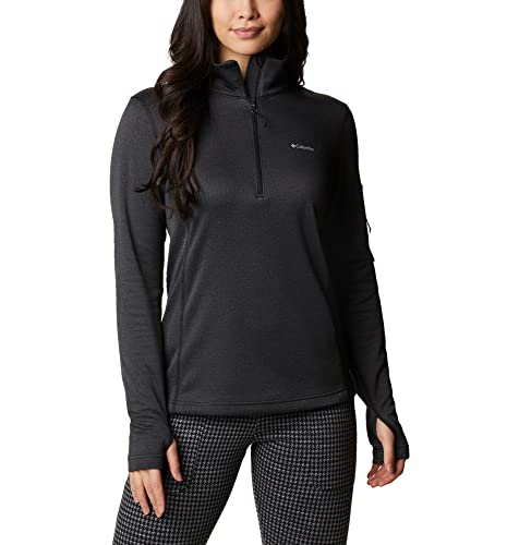 Columbia W Park View Grid Fleece 1/2 Zip Felpa In Pile Per Donna