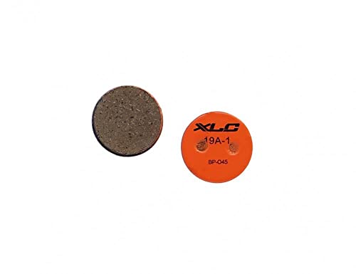 Xlc Bp-O45, Pastiglie Per Freni A Disco Unisex Adulto, Arancione, Unisize