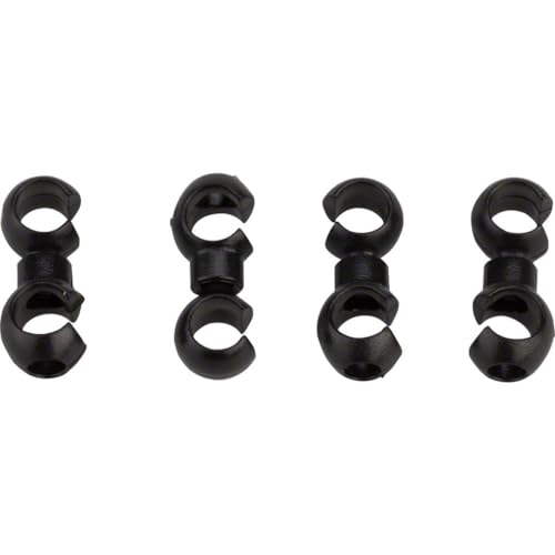 Sram Clip, Mtb Reverb Cable Housing Placer-Gancio Rotante, Idraulico, Nero, Confezione Da 4 Unisex-Adulto, Standard