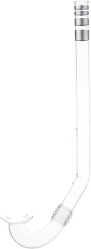 Cressi Minigringo, Snorkel Unisex Bambini, Trasparente, Trasparente