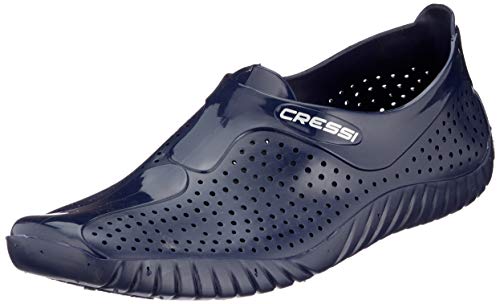 Cressi Water Shoes, Scarpette Sportive Uso Acquatico/Mare/Spiaggia Adulti, Ragazzi E Bambini, Blu, 44 Eu