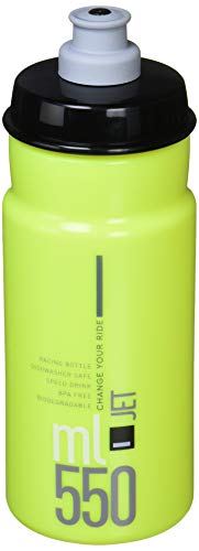 Elite Jet Borraccia Giallo Fluo/Nero 550 Ml