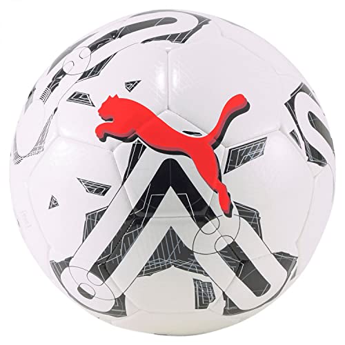 Puma Orbita 6 Ms, Palline Da Allenamento Unisex, Bianco Nero Rosso, 5