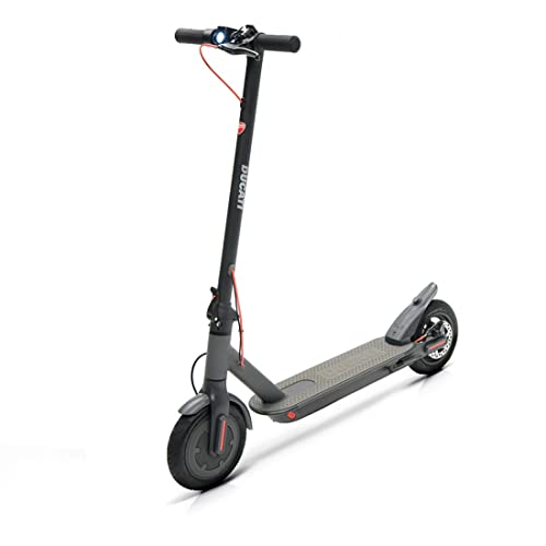 Ducati E-Scooter Pro-I Evo Black, Motore 350W, Peso 12 Kg, Freno Elettrico E A Disco, Con Frecce Direzionali, Nero, 105 X 30 X 115 Cm, 12 Kg
