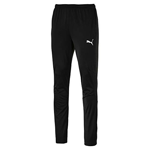 Puma Liga Training Pant Core, Pantaloni Uomo, Nero Black White, Xl