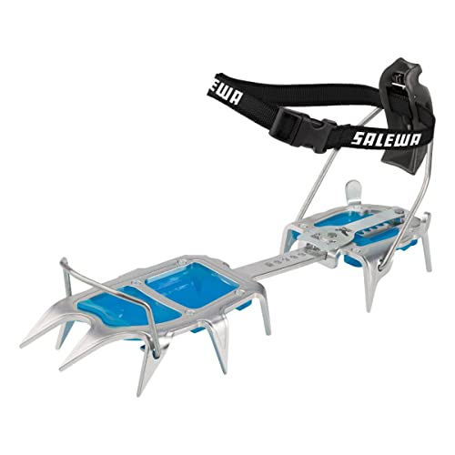 Salewa Alpinist Alu Step-In Ramponi, Unisex Adulto, Steel/Blue, Taglia Unica