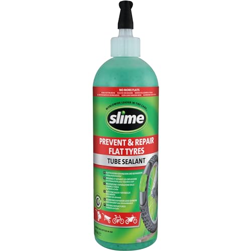 Slime Sigillante Per Camera D'Aria Antiforatura Per Bici, Prevenire E Riparare, Per Tutti I Tipi Di Bicicletta, Non Tossico, Ecologico Ciclismo, Verde
