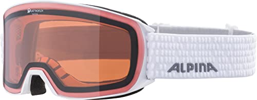 Alpina Nakiska Qh, Occhiali Da Sci Unisex-Adulti, White, One Size