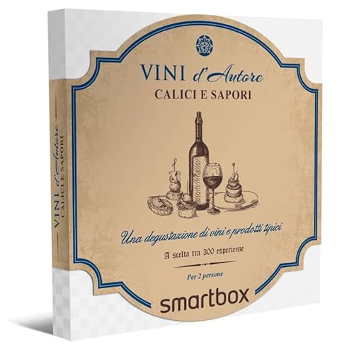 Smartbox - Cofanetto Regalo - Calici E Sapori - Idee Regalo Originale