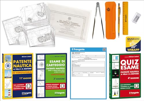 Kit Per Patente Nautica Entro 12 Miglia Completo Di Materiale Per Il Carteggio Corredo Str 03 Il Frangente