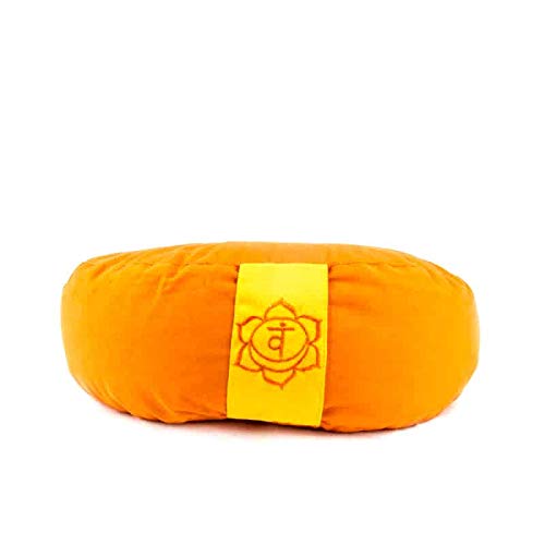 Cuscino A Mezzaluna Da Meditazione, Orange