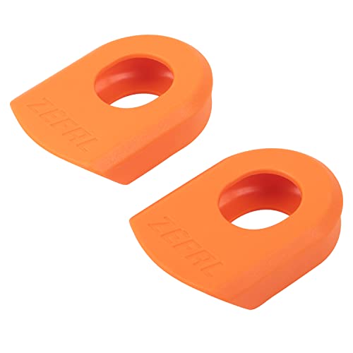 Zefal Crank Armor, Scarpedivella Ciclismo, Arancione, Taglia Unica