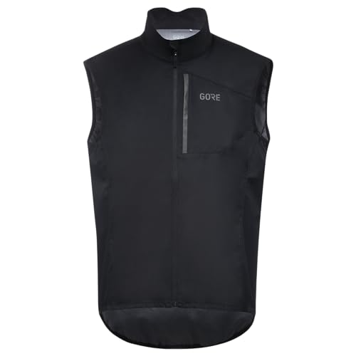 Gore Wear Gilet Da Ciclismo Per Uomo Spirit, Gore-Tex Infinium, S, Nero