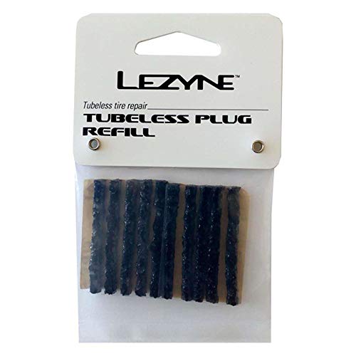 Lezyne Ersatzgummi Für Tubeless Kit 10 Stück Schwarz, 1-Pk-Ptbls-V104-10, Materiale Di Riparazione. Unisex Adulto, Nero, Unica
