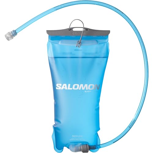 Salomon Soft Reservoir 1.5L Serbatoio Camelback Unisex, Passaggio Per Il Tubicino Sotto Il Braccio, Comfort, Facilità Di Utilizzo, Clear Blue
