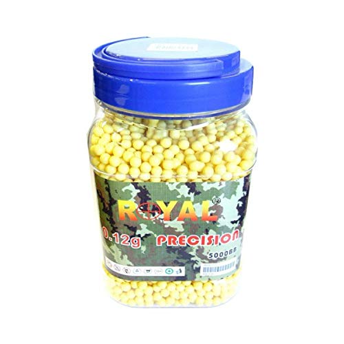 R O Y A L Pallini 0,12G 5000 Pezzi Gialli (Bb 5000)