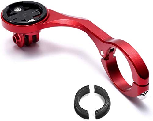 Chooee Supporto Per Bryton Rider 100/310/330/530, Frontale Supporto Manubrio Bici Per Ciclocomputer Bryton Gps, Rosso