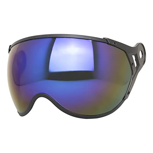 Cgm Ebi, Visiera Di Ricambio Unisex Adulto, Specchiata Blu, Taglia Unica
