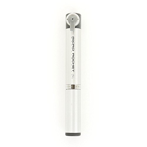 Topeak Micro Rocket Al Mini Pompa, Argento