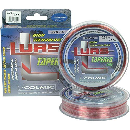 Filo Colmic Lures Tapered Mt.220 (0,18/0,37)