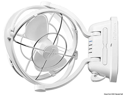 Osculati Ventilatore Caframo Mod. Sirocco Ii Bianco 12/24V