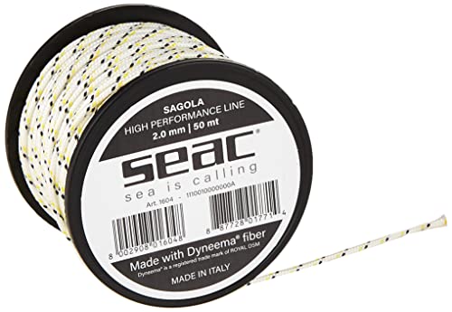 Seac Dyneema Core, 50 Mt Di Sagola Per Pesca Subacquea