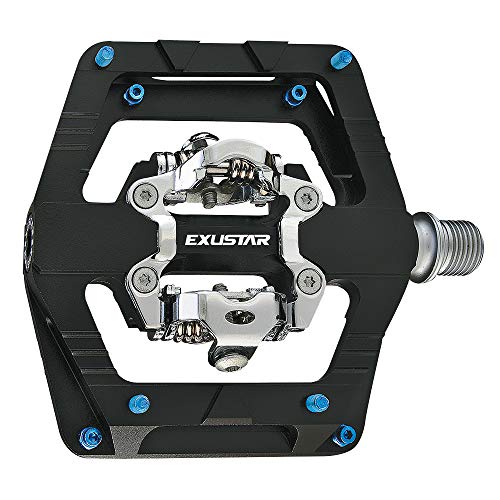 Exustar Enduro Am Pm824, Pedalo Ciclo Unisex Adulto, Nero, 113X101Mm