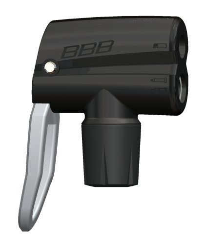 Bbb Dualhead 2.0, Ricambio Per Testa Della Pompa Da Bici Unisex Adulto, Nero -, --