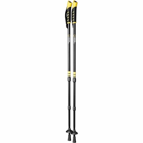 National Geographic – Bastoni Da Trekking, Escursione | Bastoncini Anti-Shock Da Passeggio In Alluminio Regolabili | Impugnatura Ergonomica Con Laccio