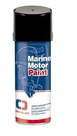 Vernice Spray Suzuky Black Metalizzato Per Fuoribordo Accessori Barca Nautica