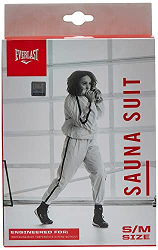 Everlast Tuta Da Sauna, Attrezzature Box Unisex-Adulto, Bianco, S/M