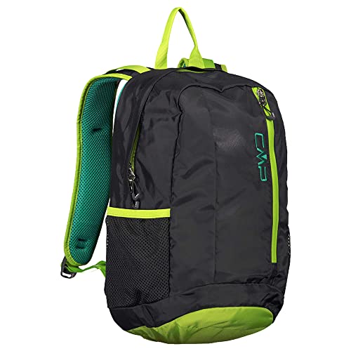 Cmp, Zaino Rebel 10 Per Bambini, Nero-Limeade, U