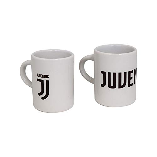 Giemme Set Juventus Ju1339 2 Tazzine Caffe' In Ceramica
